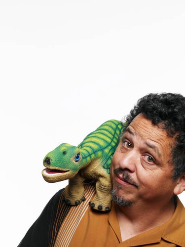 Caleb chung with pleo - pleo, the